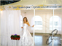 Аренда шатра для свадьбы в Санкт-Петербурге